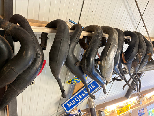 RM/KX/YZ dented/rusted pipes