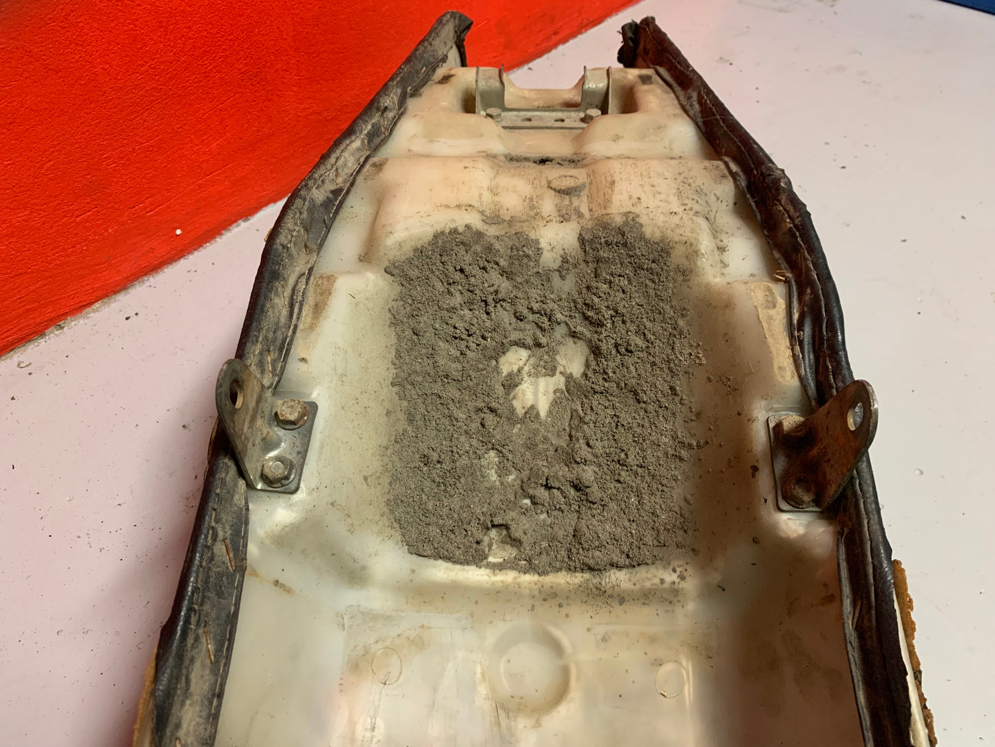 Kawasaki KX125 KX250 1979 seat