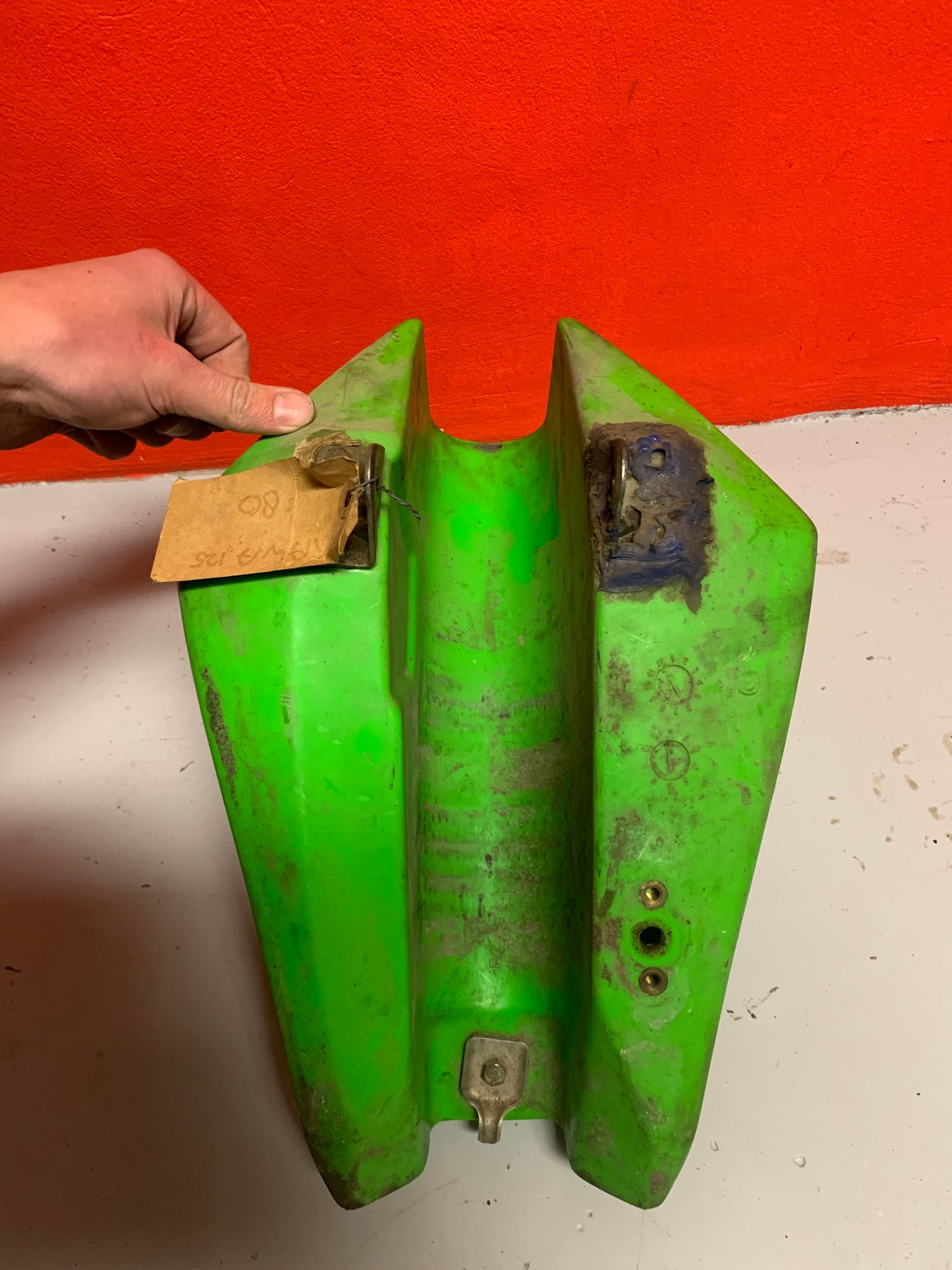 Kawasaki KX125 1980-1981 fuel tank