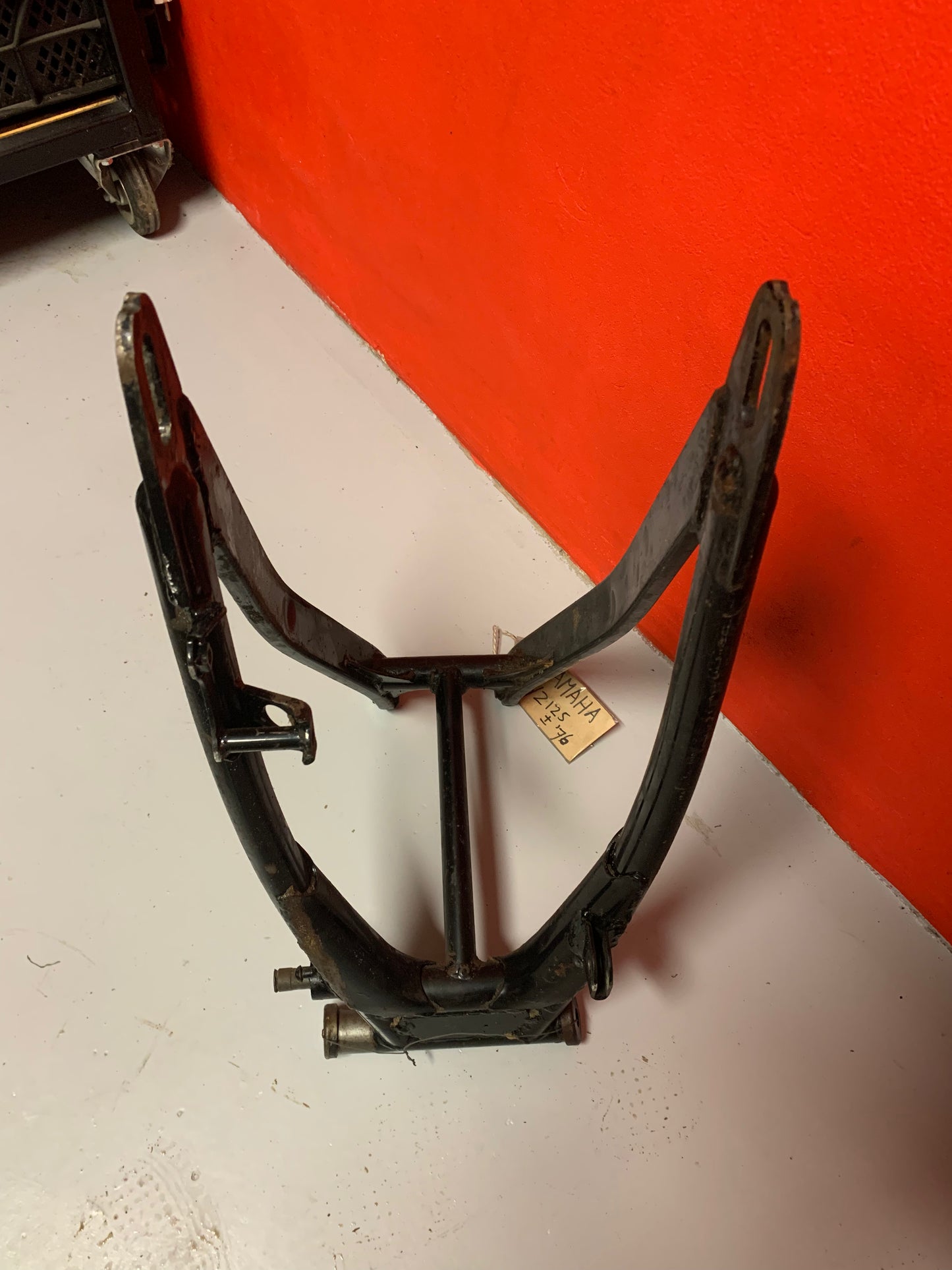 Yamaha YZ125 1976 swingarm