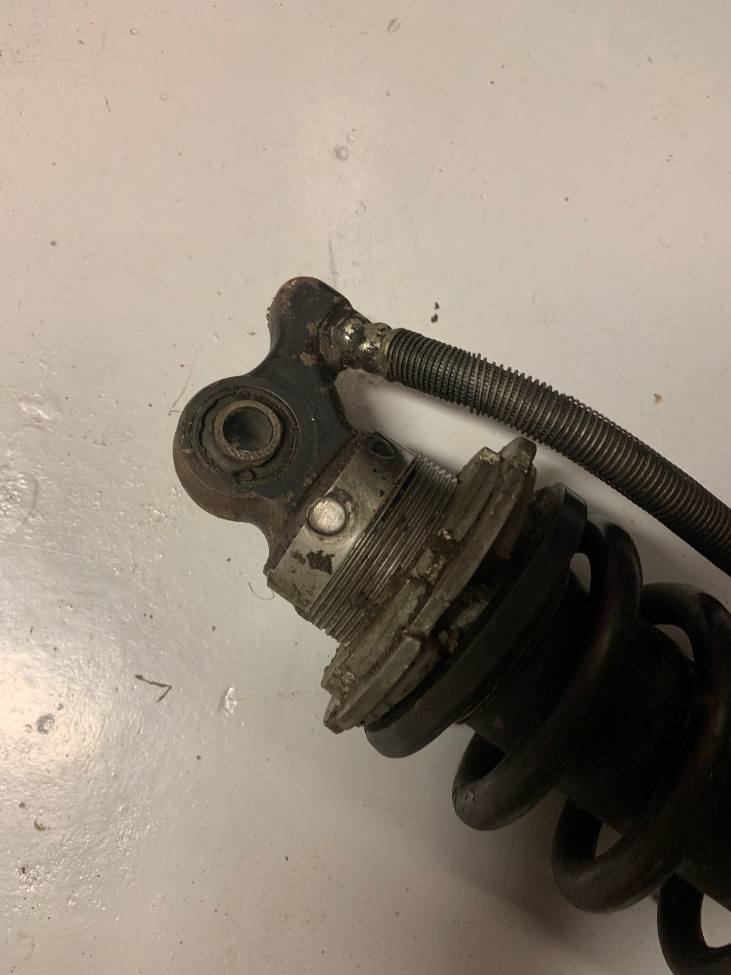 Kawasaki KX125 1980 rear shock absorber.