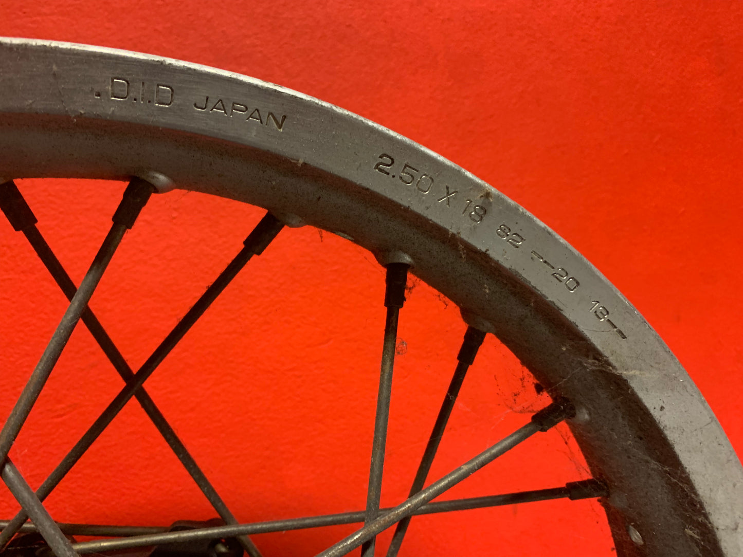 Yamaha YZ250 1983 rear wheel
