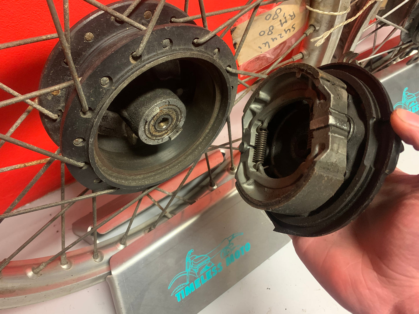 Suzuki RM80 1979/1980 Wheels