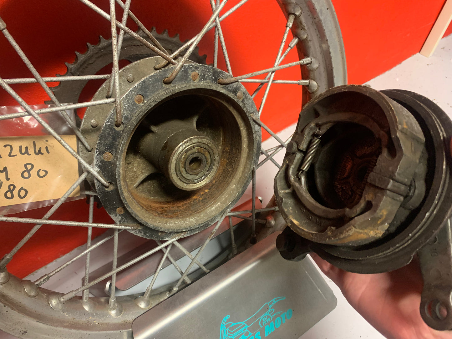 Suzuki RM80 1979/1980 Wheels