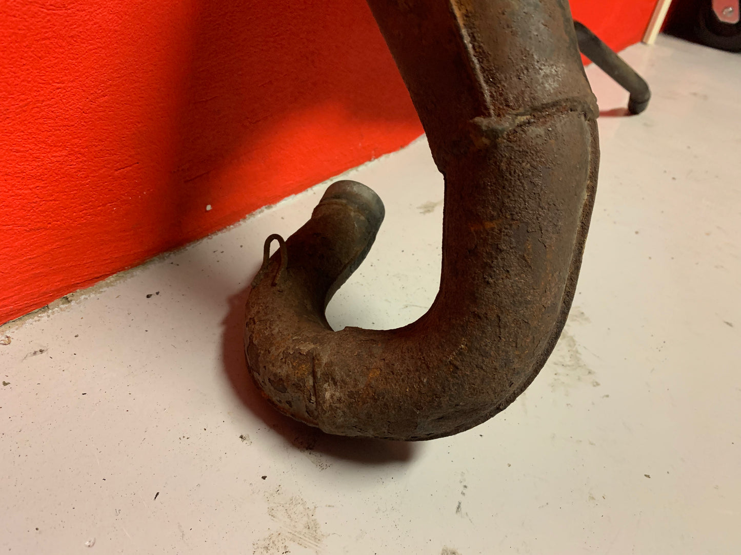 Yamaha YZ125 1978 exhaust pipe
