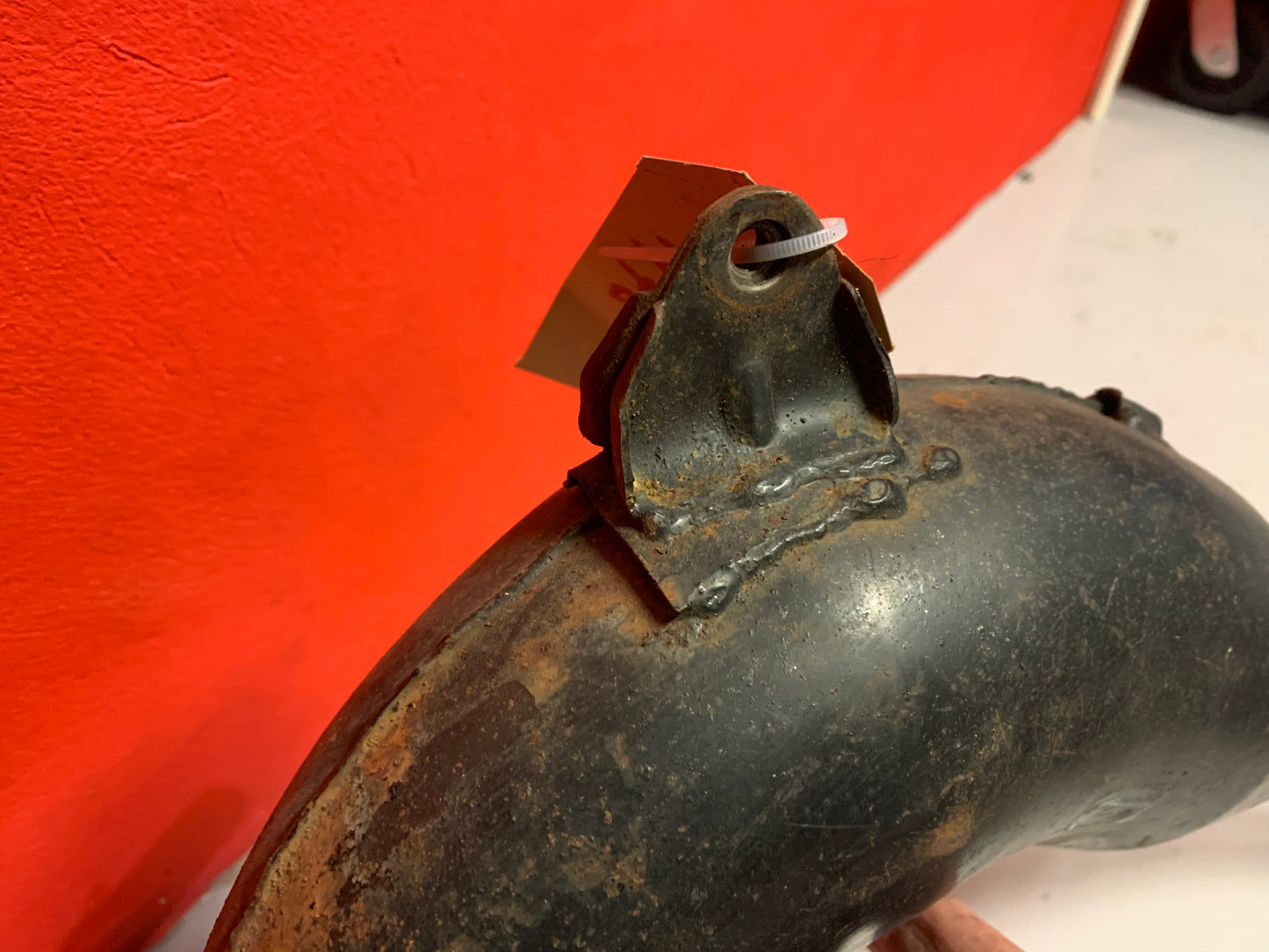 Yamaha YZ125 1978 exhaust pipe