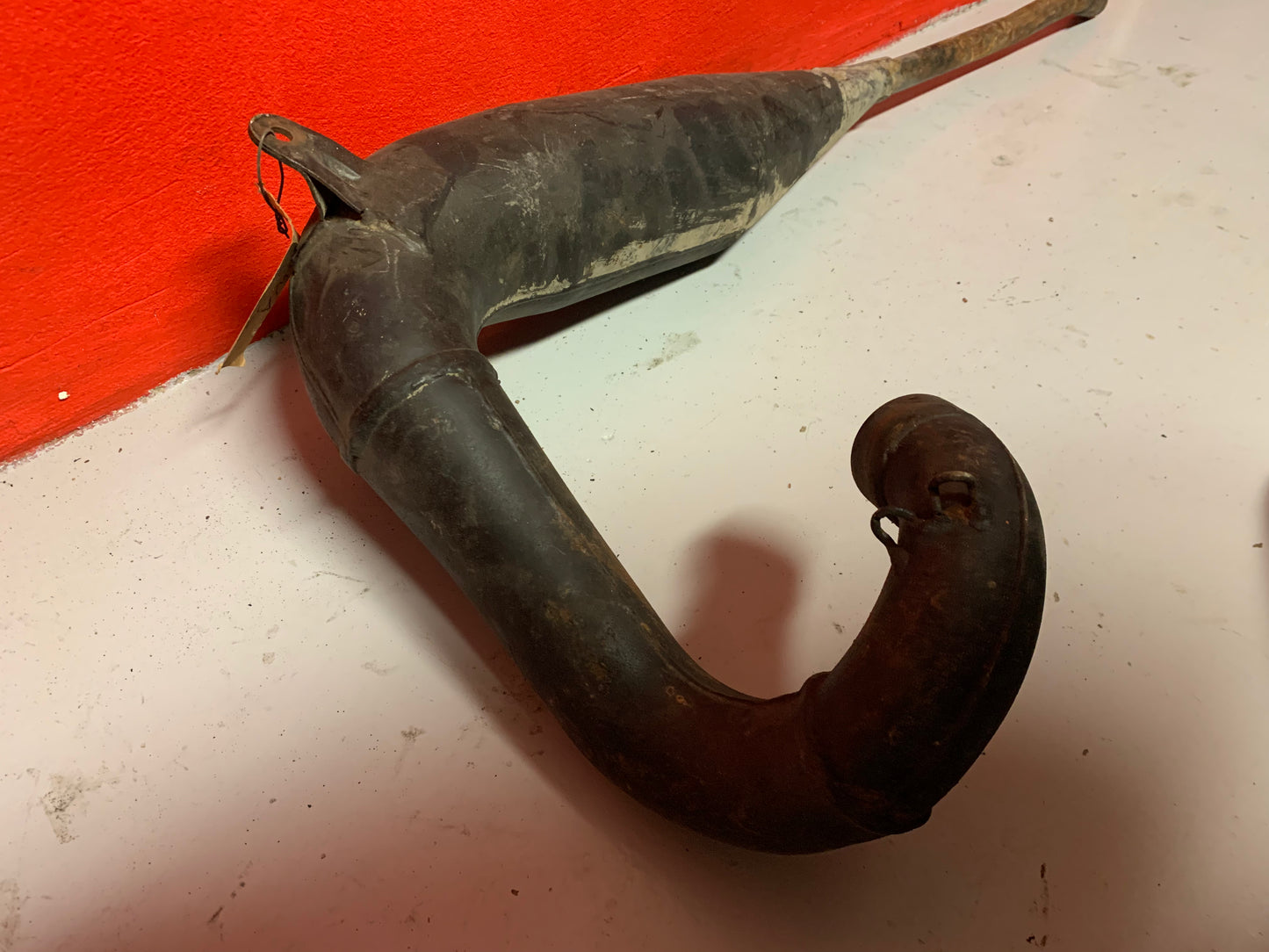 Kawasaki KX125 1979 exhaust pipe