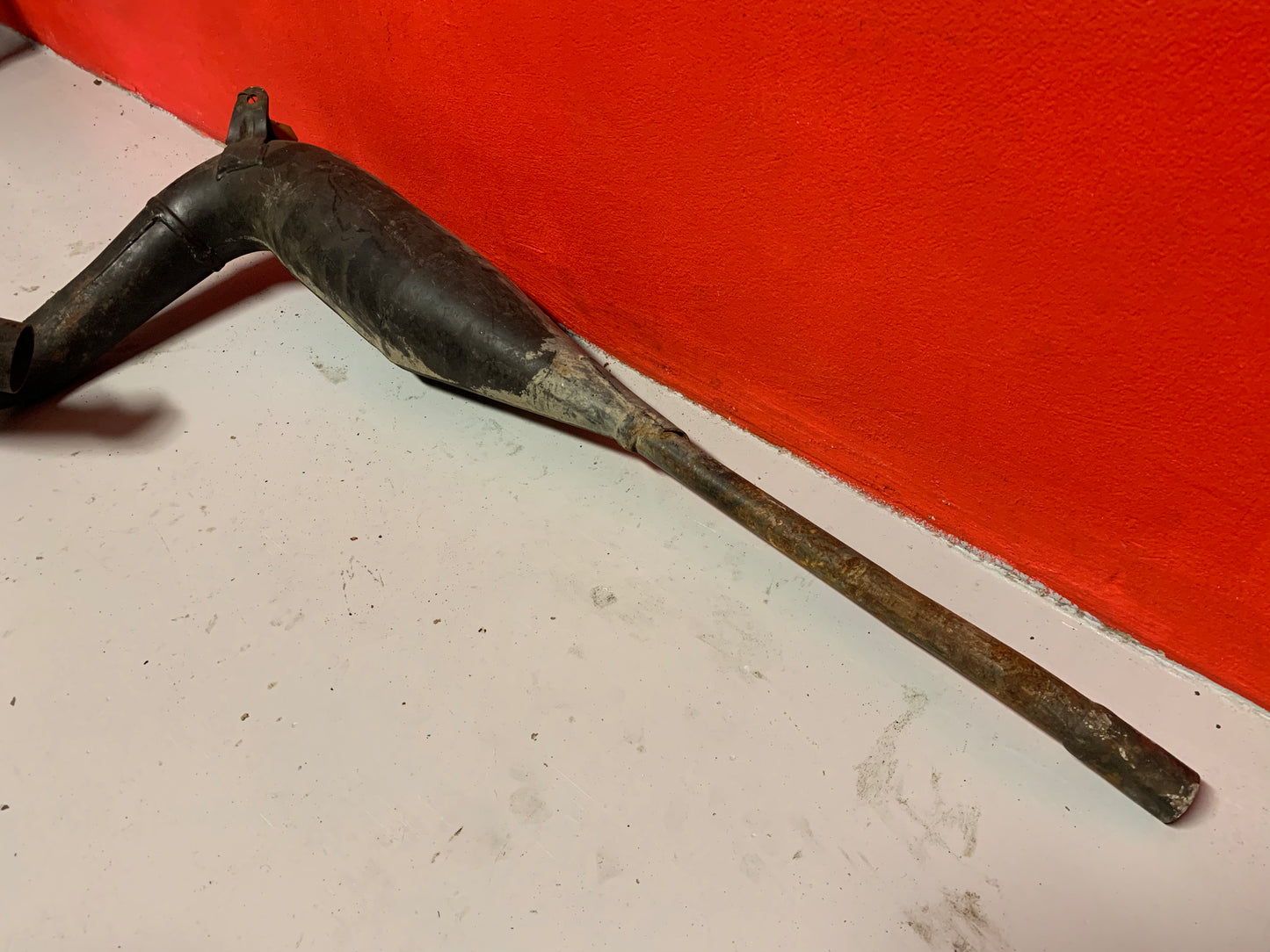 Kawasaki KX125 1979 exhaust pipe