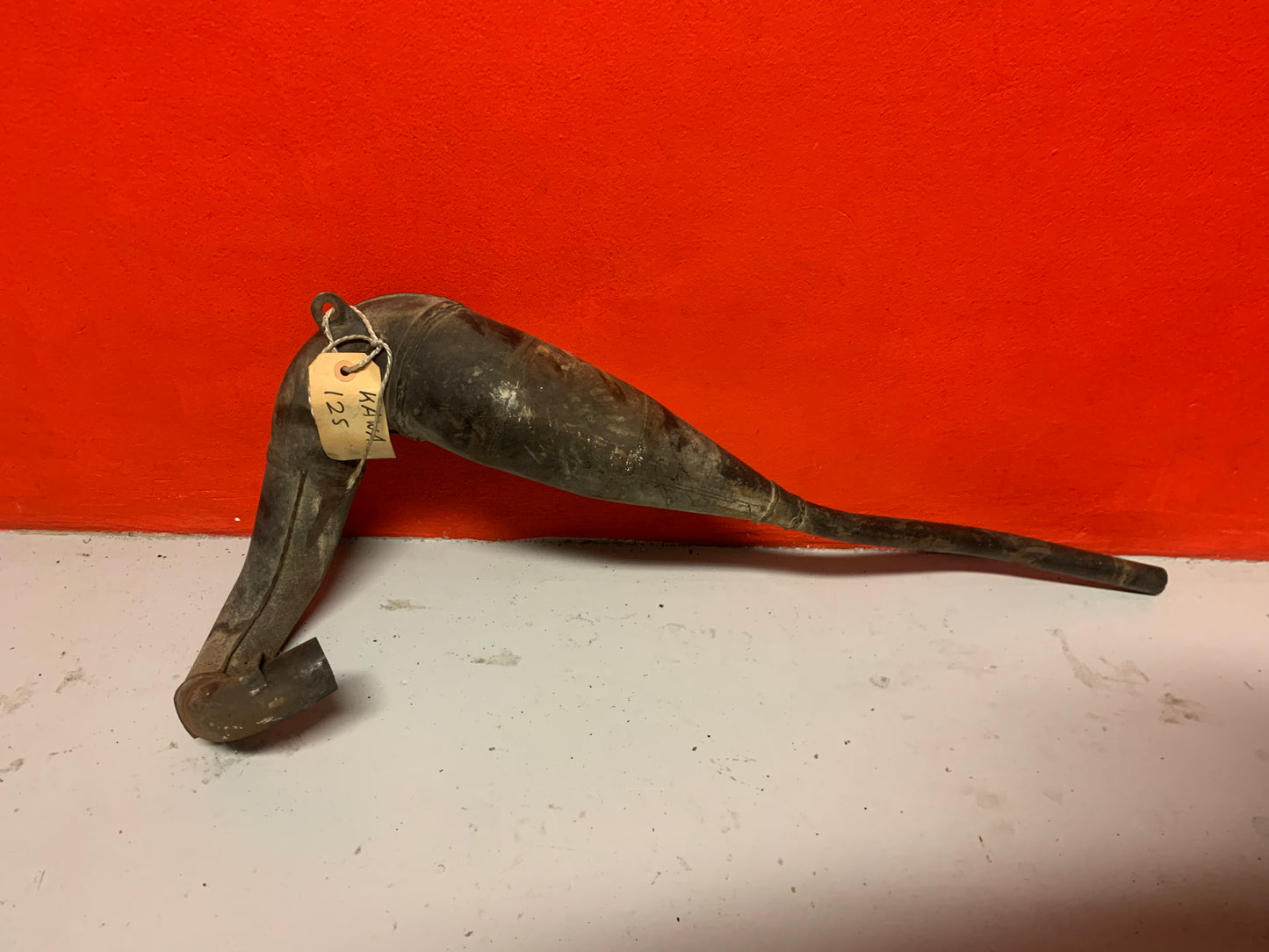 Kawasaki KX125 1980-1981 exhaust pipe