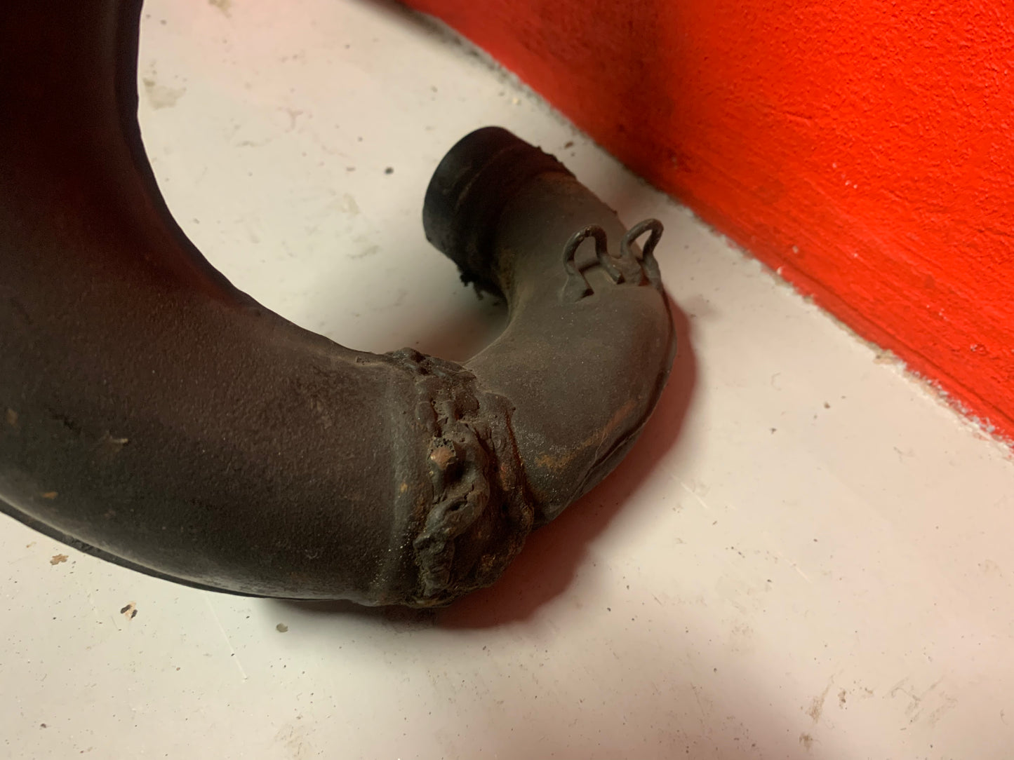 Kawasaki KX125 1980-1981 exhaust pipe