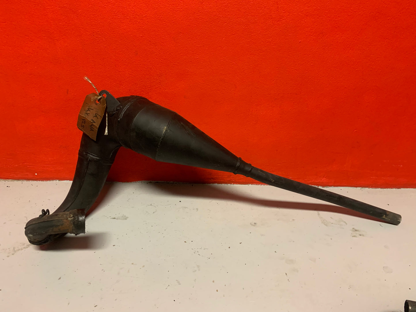 Kawasaki KX125 1980-1981 exhaust pipe