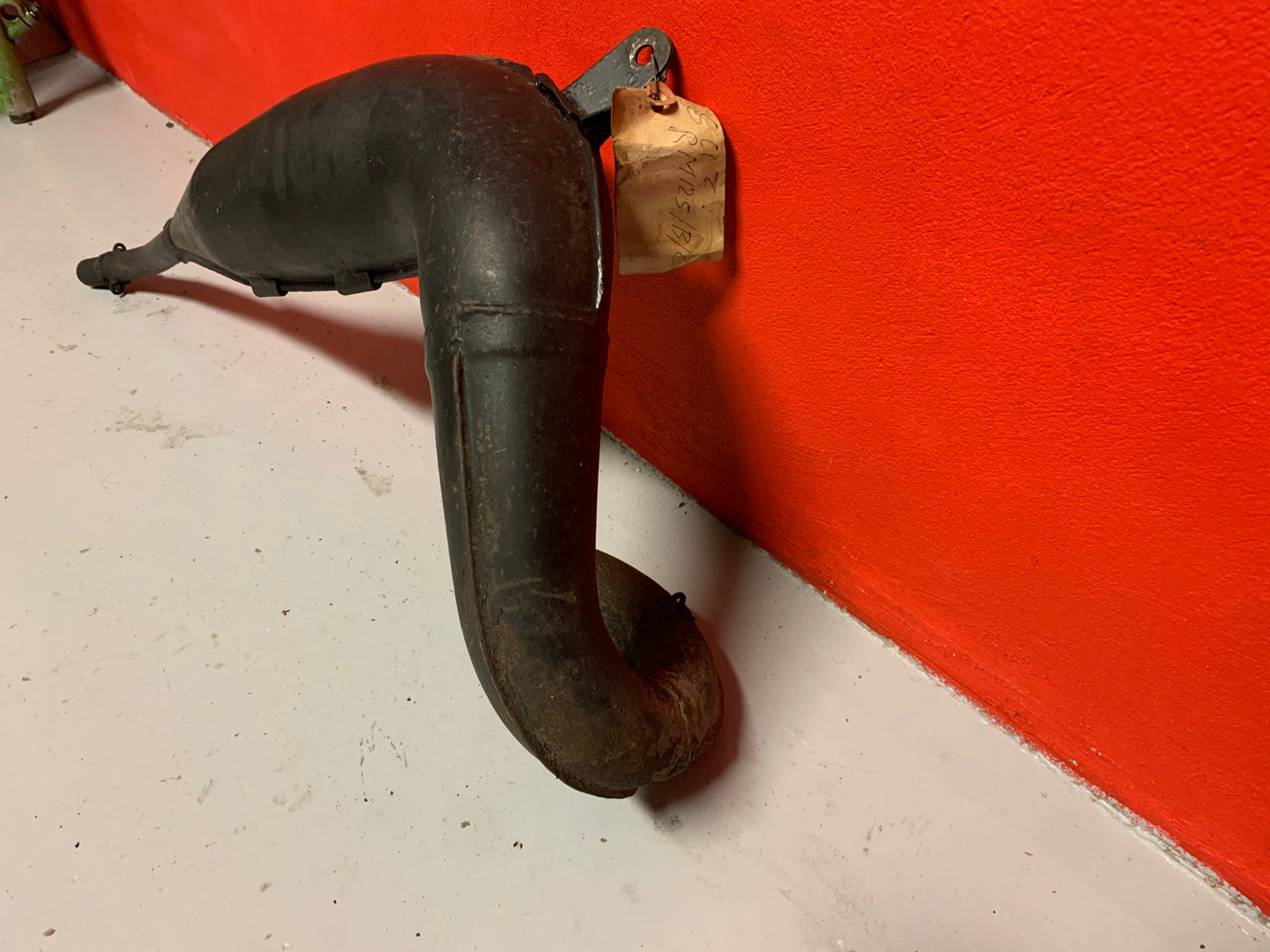 Suzuki RM125 B-C 1977-1978 exhaust pipe