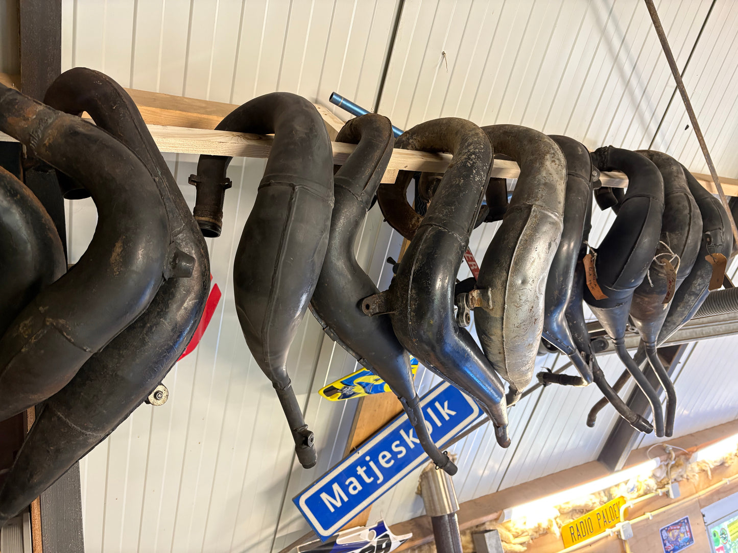 RM/KX/YZ dented/rusted pipes