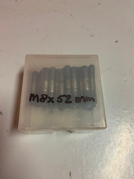 Suzuki RM M8x52mm cylinder head studs NOS aircooled