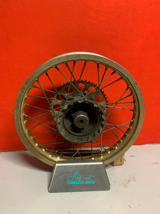 Suzuki RM250 1985 rear wheel