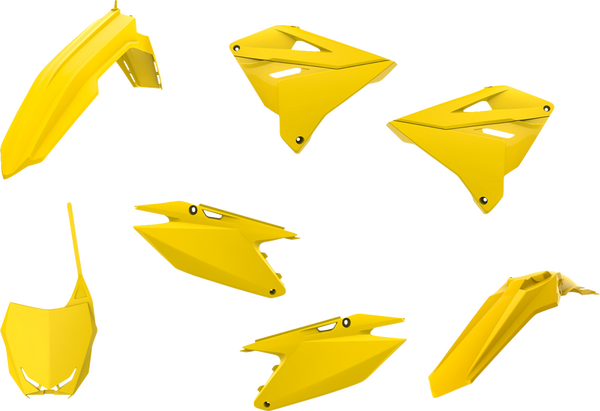 RM125 2004-2007 polisport restyle kit yellow
