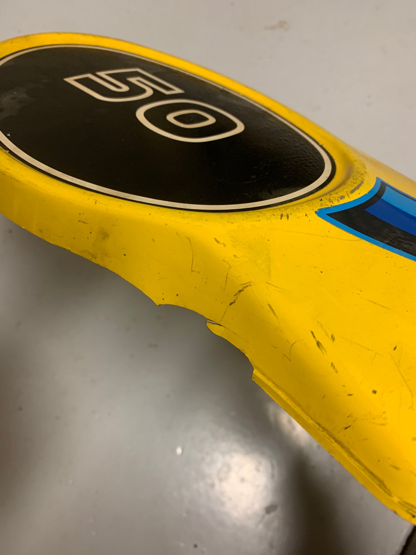 Suzuki TS50ER 1981 Right side panel