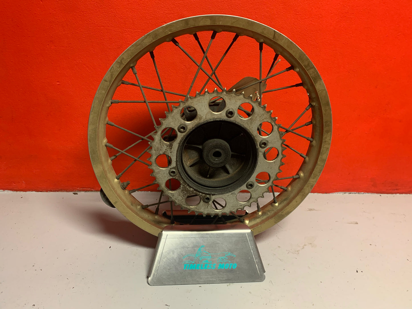 Yamaha YZ125 1985 rear wheel