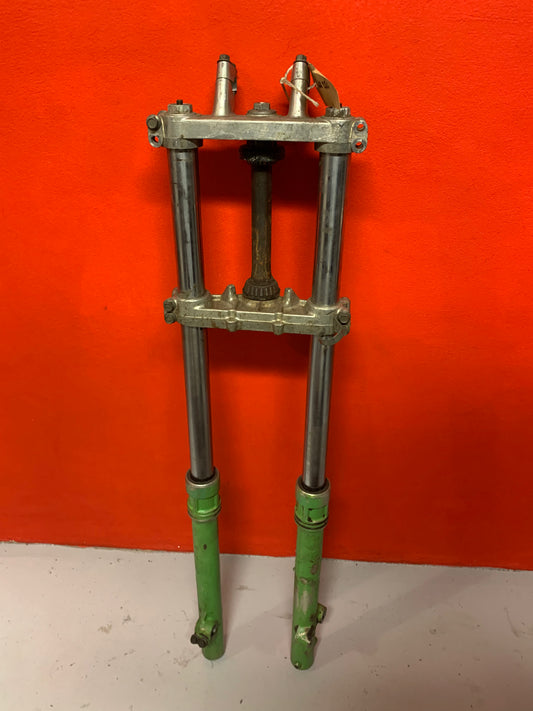 Kawasaki KX250 +/- 1980 complete front end forks