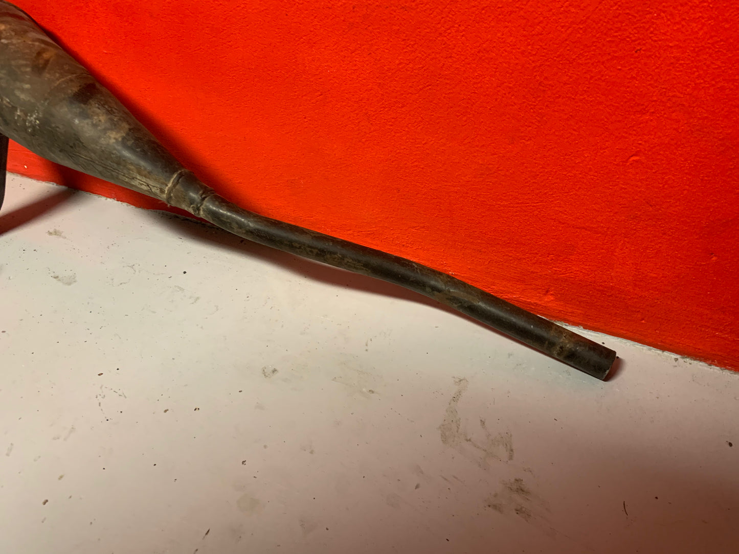 Kawasaki KX125 1980-1981 exhaust pipe