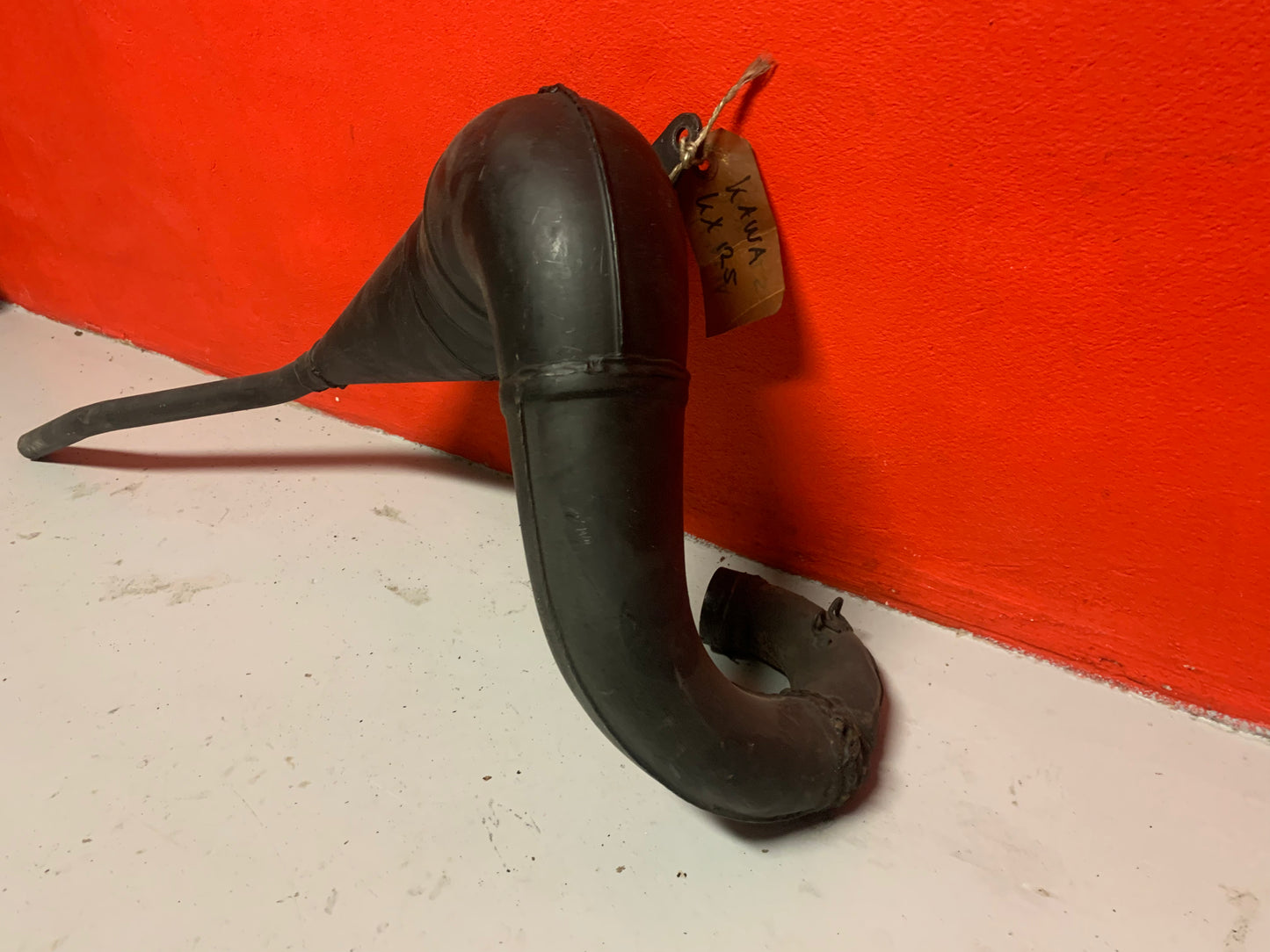 Kawasaki KX125 1980-1981 exhaust pipe