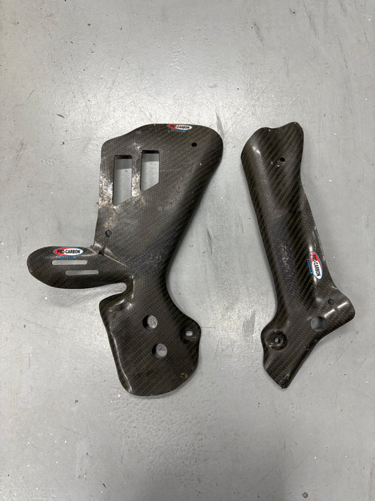 KTM sx/sxf 2011-2014 Pro Carbon frameguards