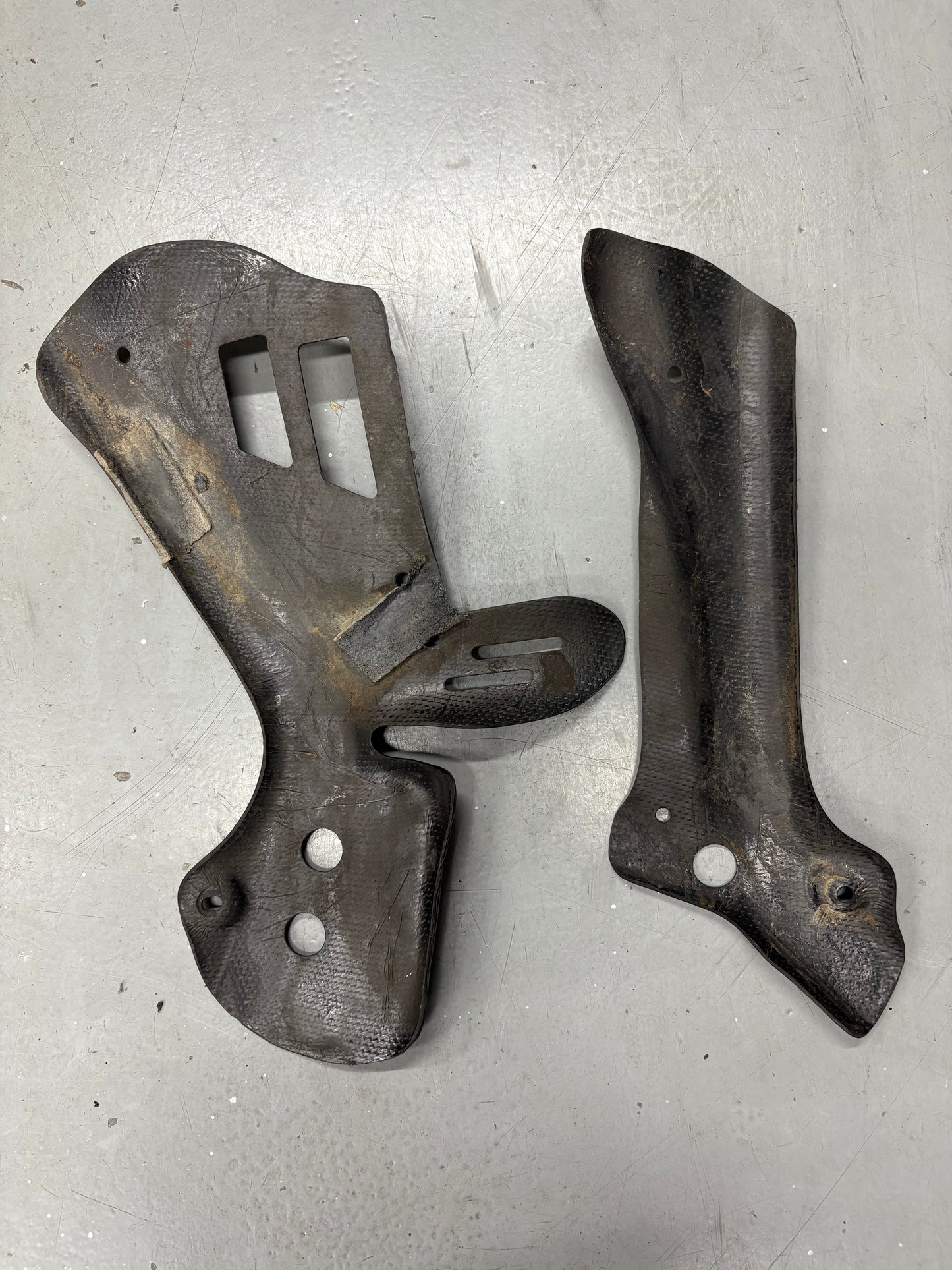 KTM sx/sxf 2011-2014 Pro Carbon frameguards