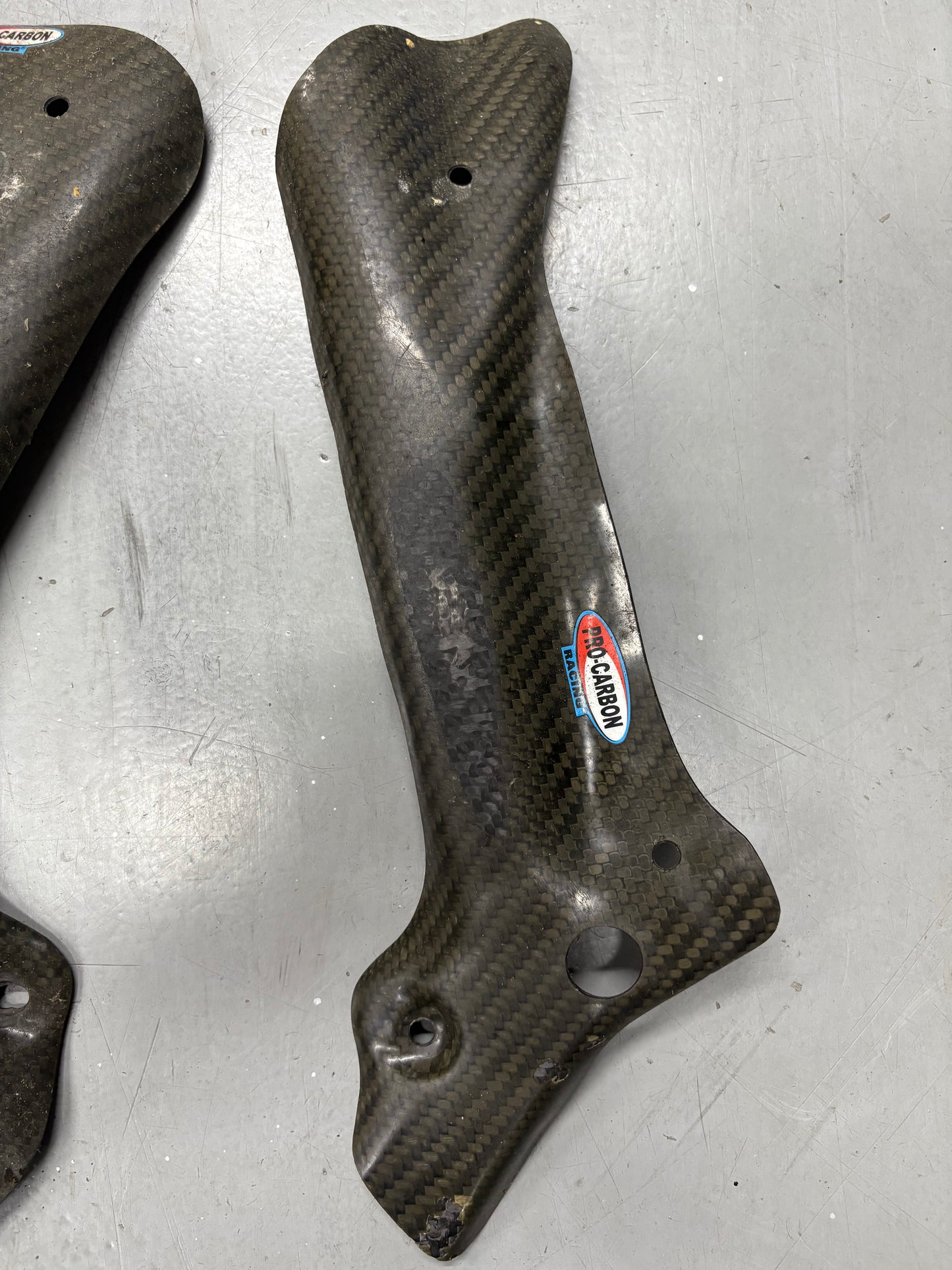 KTM sx/sxf 2011-2014 Pro Carbon frameguards
